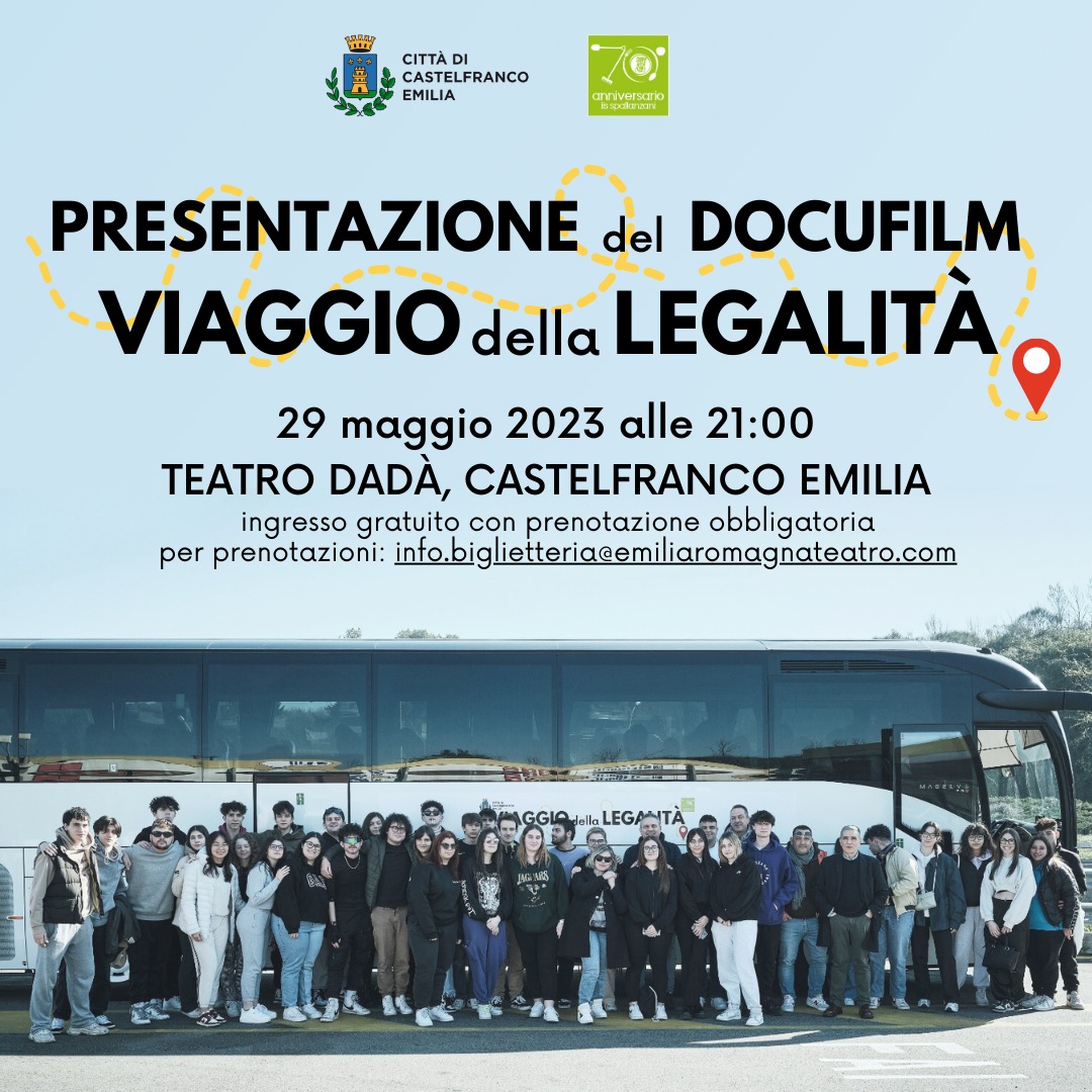 Istituto di Istruzione Superiore Lazzaro Spallanzani | DocuFilm "Il viaggio della Legalità"