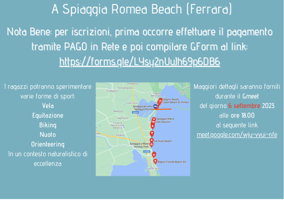 Istituto di Istruzione Superiore Lazzaro Spallanzani | SUMMER CAMP PER LE FUTURE CLASSI 2^ E 3^dal 9 al 11 settembre 2023 Istituto di Istruzione Superiore Lazzaro Spallanzani | SUMMER CAMP PER LE FUTURE CLASSI 2^ E 3^dal 9 al 11 settembre 2023