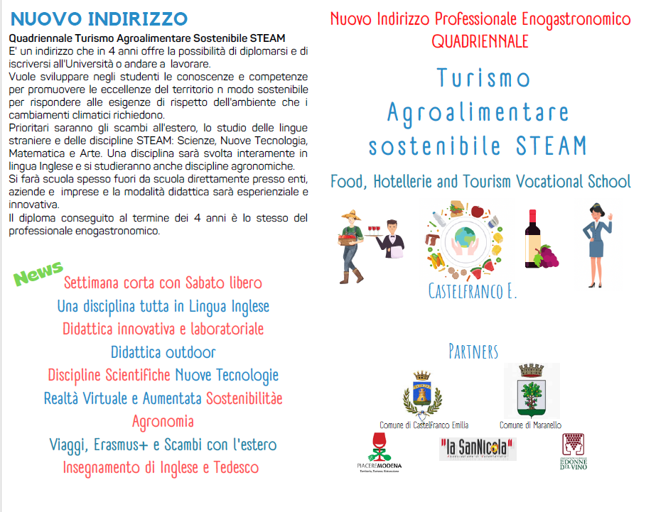 Istituto di Istruzione Superiore Lazzaro Spallanzani | QUADRI ORARI INDIRIZZI DI STUDIO (TUTTE LE SEDI)