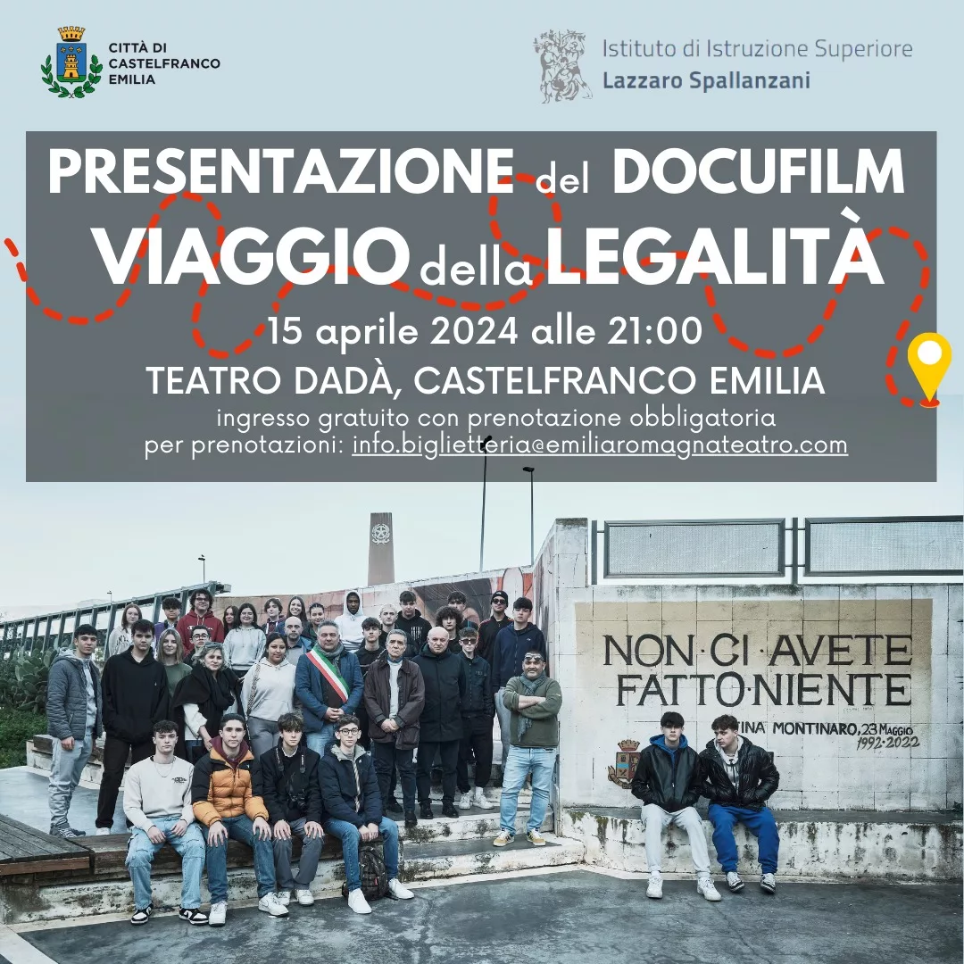 Istituto di Istruzione Superiore Lazzaro Spallanzani | Viaggio della Legalità 2024