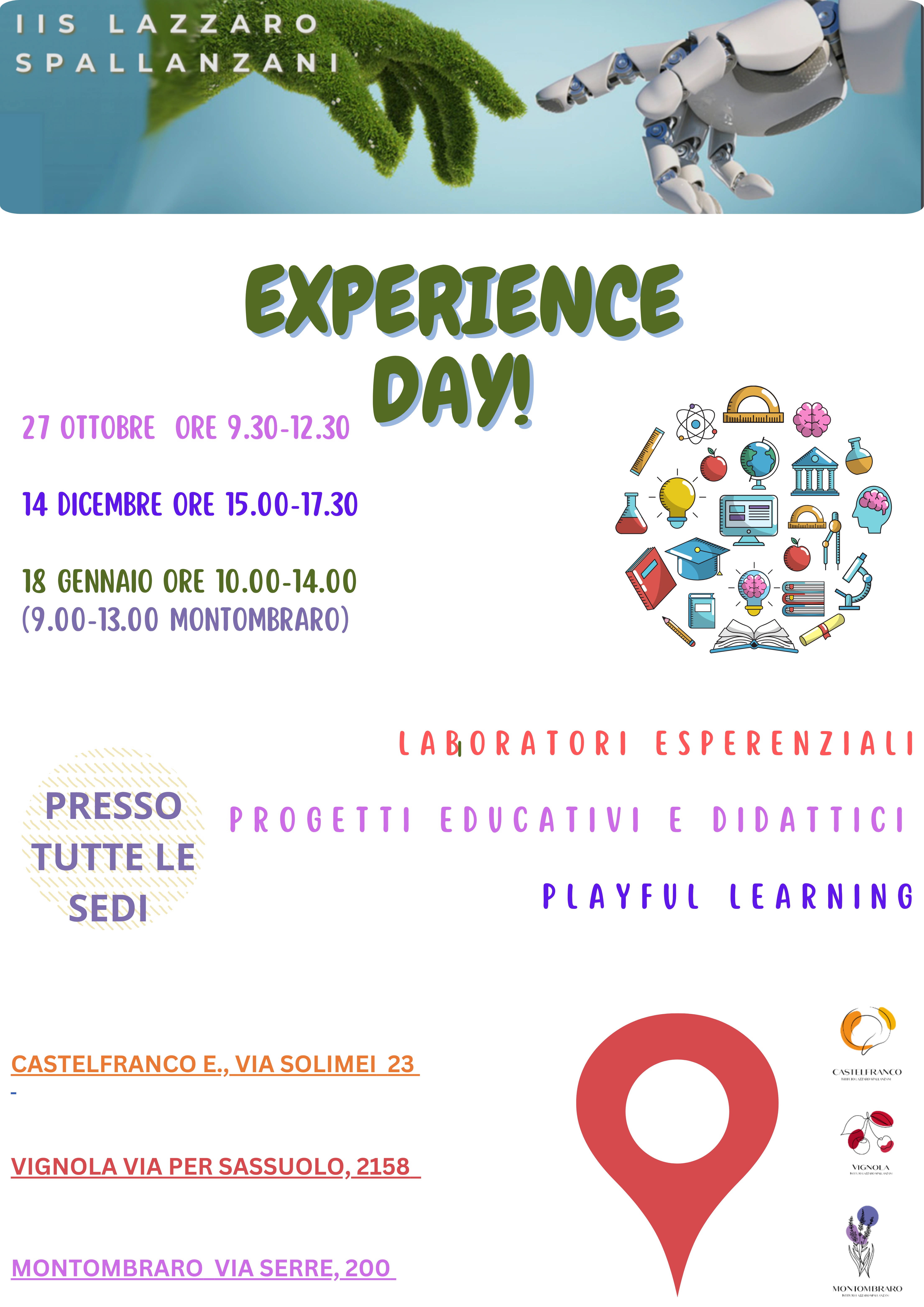 Istituto di Istruzione Superiore Lazzaro Spallanzani | PRENOTAZIONI OPEN DAY Istituto di Istruzione Superiore Lazzaro Spallanzani | PRENOTAZIONI OPEN DAY