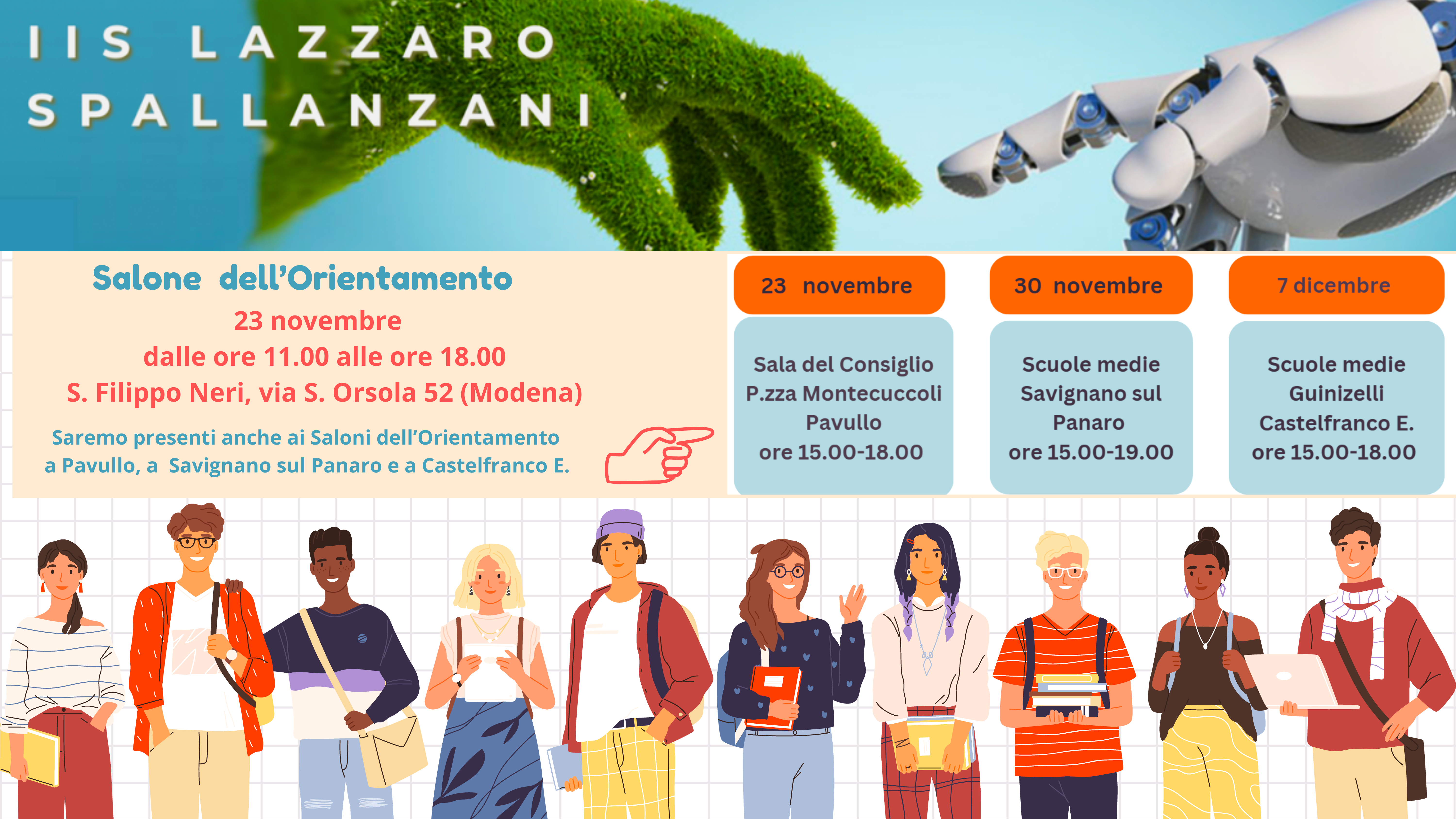 Istituto di Istruzione Superiore Lazzaro Spallanzani | Le notizie