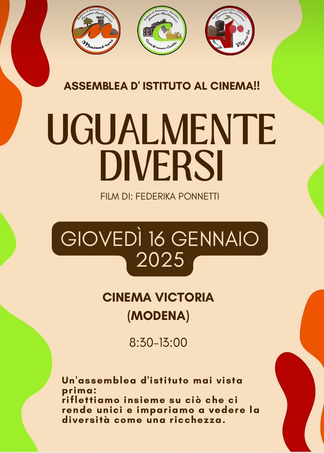 Istituto di Istruzione Superiore Lazzaro Spallanzani | Comunicato stampa: ASSEMBLEA DI ISTITUTO TRA INCLUSIONE E UNICITA’! Istituto di Istruzione Superiore Lazzaro Spallanzani | Comunicato stampa: ASSEMBLEA DI ISTITUTO TRA INCLUSIONE E UNICITA’!