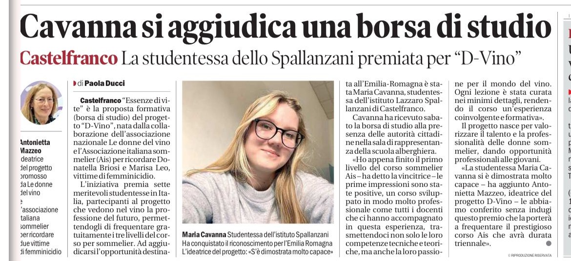 Istituto di Istruzione Superiore Lazzaro Spallanzani | Dicono di noi! Istituto di Istruzione Superiore Lazzaro Spallanzani | Dicono di noi!
